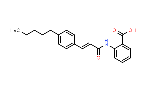 CAS No. 110683-10-8, N-(p-amylcinnamoyl) Anthranilic Acid