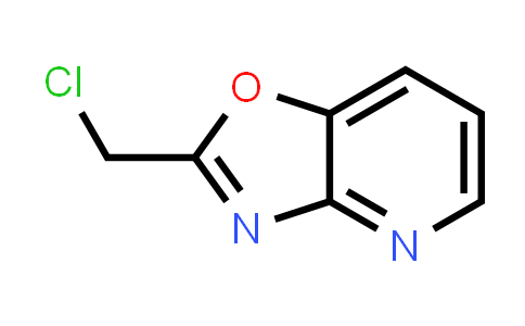 CAS No. 110704-34-2, 2-(Chloromethyl)oxazolo[4,5-b]pyridine