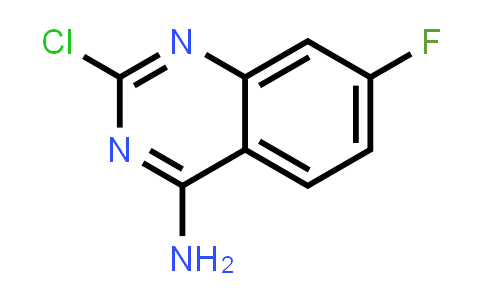 CAS No. 1107695-02-2, 2-Chloro-7-fluoroquinazolin-4-amine