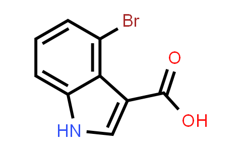 CAS No. 110811-31-9, 4-Bromo-1H-indole-3-carboxylic acid