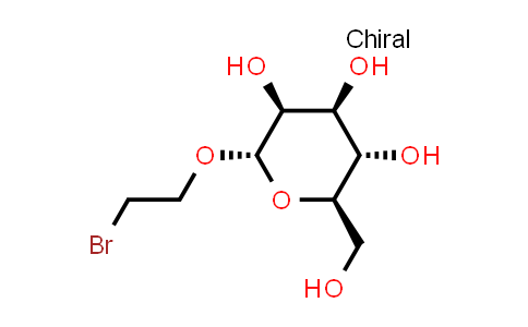 CAS No. 110891-64-0, (2S,3S,4S,5S,6R)-2-(2-Bromoethoxy)-6-(hydroxymethyl)tetrahydro-2H-pyran-3,4,5-triol