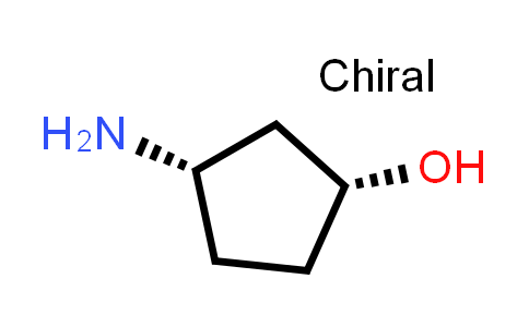 CAS No. 1110772-05-8, (1R,3S)-3-Aminocyclopentanol