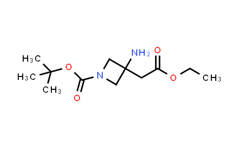 1111202-76-6 | tert-Butyl 3-amino-3-(2-ethoxy-2-oxoethyl)azetidine-1-carboxylate