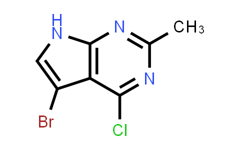 1111237-76-3 | 5-Bromo-4-chloro-2-methyl-7H-pyrrolo[2,3-d]pyrimidine