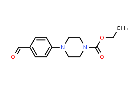 CAS No. 111131-81-8, Ethyl 4-(4-formylphenyl)piperazine-1-carboxylate