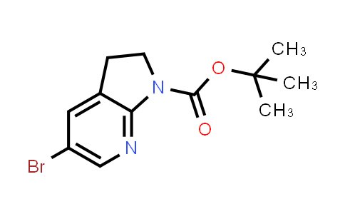 CAS No. 1111638-13-1, tert-Butyl 5-bromo-2,3-dihydro-1H-pyrrolo[2,3-b]pyridine-1-carboxylate