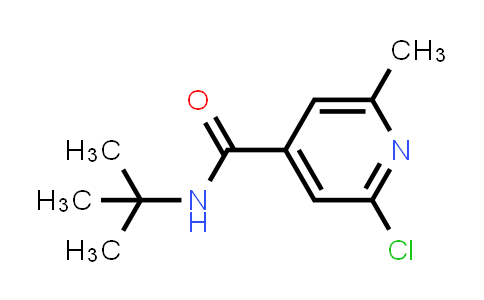 CAS No. 1112181-60-8, N-(tert-Butyl)-2-chloro-6-methylisonicotinamide