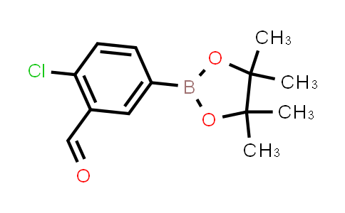 1112209-32-1 | 2-Chloro-5-(4,4,5,5-tetramethyl-1,3,2-dioxaborolan-2-yl)benzaldehyde