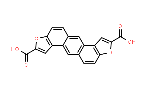 CAS No. 111258-17-4, Anthra[2,1-b:6,5-b']difuran-2,8-dicarboxylic acid