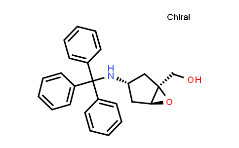 CAS No. 1113025-23-2, [(1S,3S,5S)-3-(Tritylamino)-6-oxabicyclo[3.1.0]hexan-1-yl]methanol