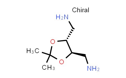 CAS No. 111320-77-5, (4R,5R)-2,2-Dimethyl-1,3-dioxolane-4,5-dimethanamine
