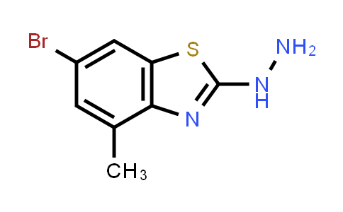1114594-94-3 | 6-Bromo-2-hydrazino-4-methyl-1,3-benzothiazole