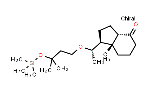 1114847-07-2 | 4H-Inden-4-one, octahydro-7a-methyl-1-[(1S)-1-[3-methyl-3-[(trimethylsilyl)oxy]butoxy]ethyl]-, (1S,3aS,7aR)-