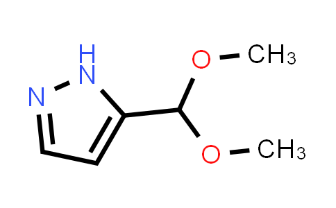 CAS No. 111573-59-2, 5-(dimethoxymethyl)-1H-pyrazole