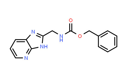 CAS No. 1115859-79-4, Carbamic acid, N-(3H-imidazo[4,5-b]pyridin-2-ylmethyl)-, phenylmethyl ester