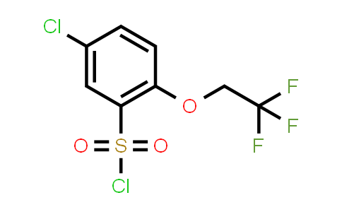111762-22-2 | 5-Chloro-2-(2,2,2-trifluoroethoxy)benzene-1-sulfonyl chloride