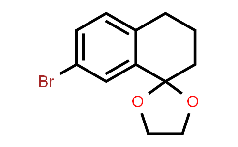 111773-13-8 | Spiro[1,3-dioxolane-2,1'(2'H)-naphthalene], 7'-bromo-3',4'-dihydro-
