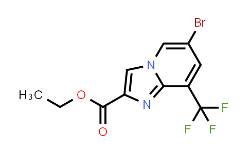 1121051-30-6 | Ethyl 6-bromo-8-(trifluoromethyl)imidazo[1,2-a]pyridine-2-carboxylate