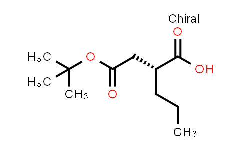 112106-16-8 | (R)-2-(2-(tert-Butoxy)-2-oxoethyl)pentanoic acid