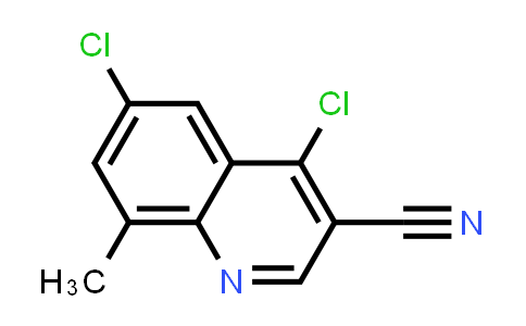 112190-04-2 | 3-Quinolinecarbonitrile, 4,6-dichloro-8-methyl-