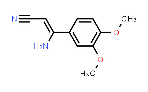 CAS No. 112238-16-1, (Z)-3-amino-3-(3,4-dimethoxyphenyl)acrylonitrile