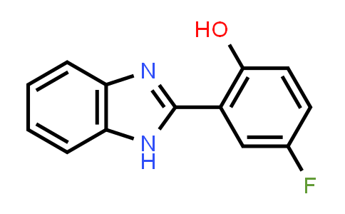 CAS No. 112291-47-1, 2-(1H-benzo[d]imidazol-2-yl)-4-fluorophenol