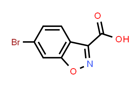 CAS No. 1123169-17-4, 6-Bromobenzo[d]isoxazole-3-carboxylic acid