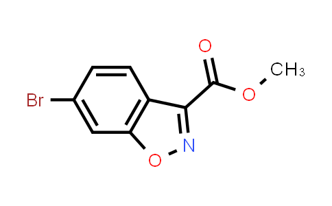 CAS No. 1123169-23-2, Methyl 6-bromobenzo[d]isoxazole-3-carboxylate