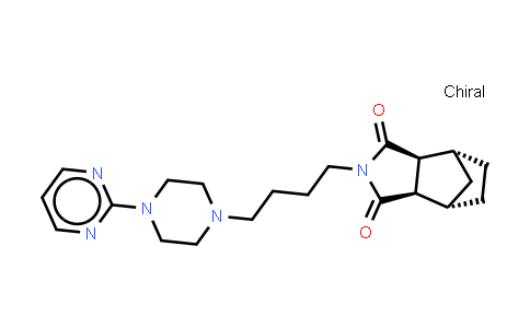 CAS No. 112457-95-1, Tandospirone (citrate)