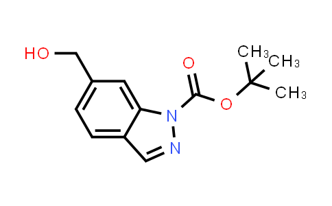 CAS No. 1126424-52-9, tert-Butyl 6-(hydroxymethyl)-1H-indazole-1-carboxylate