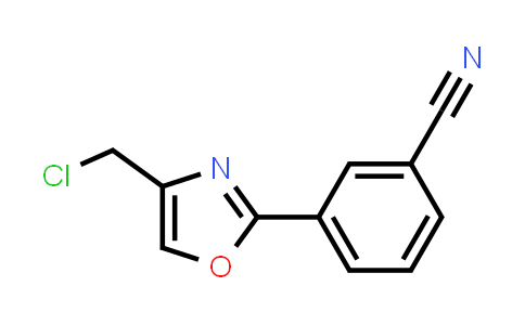1126634-12-5 | 3-[4-(Chloromethyl)-2-oxazolyl]benzonitrile