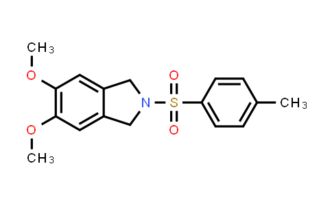 CAS No. 112806-56-1, 5,6-Dimethoxy-2-[(4-methylphenyl)sulfonyl]isoindoline