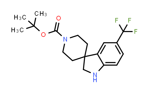 1128150-05-9 | tert-Butyl 5-trifluoromethylspiro[indoline-3,4'-piperidine]-1'-carboxylate