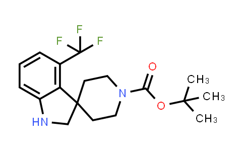 1129421-52-8 | tert-Butyl 4-trifluoromethylspiro[indoline-3,4'-piperidine]-1'-carboxylate