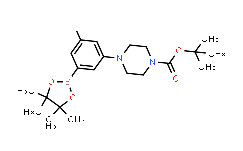 1129541-83-8 | tert-Butyl 4-(3-fluoro-5-(4,4,5,5-tetramethyl-1,3,2-dioxaborolan-2-yl)phenyl)piperazine-1-carboxylate