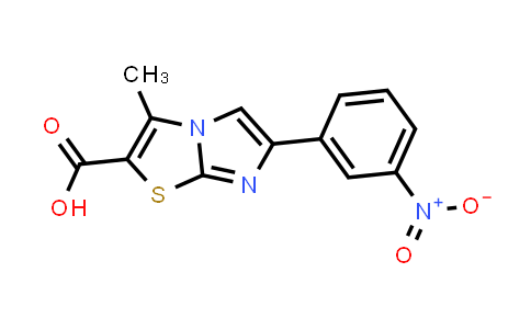 1131580-31-8 | 3-Methyl-6-(3-nitrophenyl)imidazo[2,1-b][1,3]thiazole-2-carboxylic acid