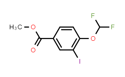 1131614-23-7 | Methyl 4-(difluoromethoxy)-3-iodobenzoate
