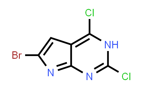 1131992-30-7 | 6-Bromo-2,4-dichloro-3H-pyrrolo[2,3-d]pyrimidine