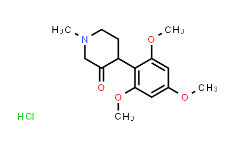 CAS No. 113225-11-9, 1-Methyl-4-(2,4,6-trimethoxyphenyl)piperidin-3-one hydrochloride