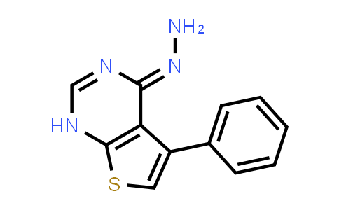 CAS No. 113246-86-9, 4-Hydrazono-5-phenyl-1,4-dihydrothieno[2,3-d]pyrimidine