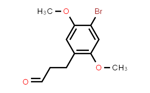 1132701-96-2 | Benzenepropanal, 4-bromo-2,5-dimethoxy-