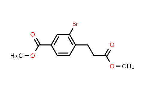 1133314-10-9 | Methyl 3-bromo-4-(3-methoxy-3-oxopropyl)benzoate