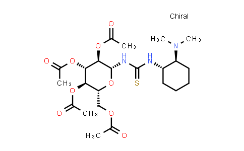 1133834-54-4 | N-[(1S,2S)-2-(Dimethylamino)cyclohexyl]-N'-(2,3,4,6-tetra-O-acetyl-β-D-glucopyranosyl)thiourea