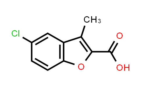 1134-00-5 | 5-Chloro-3-methyl-benzofuran-2-carboxylic acid