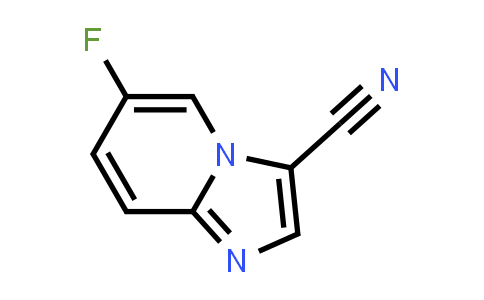 CAS No. 1134327-96-0, 6-Fluoroimidazo[1,2-a]pyridine-3-carbonitrile