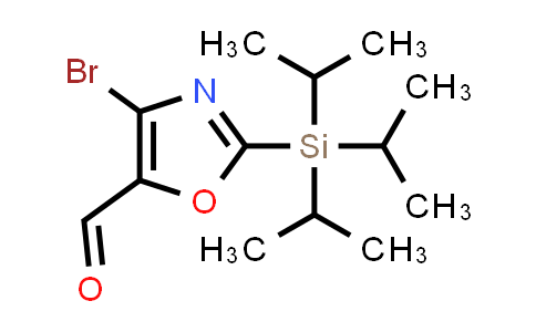1134560-73-8 | 4-Bromo-2-(triisopropylsilyl)oxazole-5-carbaldehyde