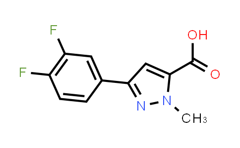 1134692-74-2 | 3-(3,4-Difluorophenyl)-1-methyl-1H-pyrazole-5-carboxylic acid
