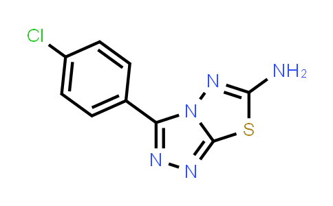 113486-71-8 | 3-(4-Chlorophenyl)-[1,2,4]triazolo[3,4-b][1,3,4]thiadiazol-6-amine