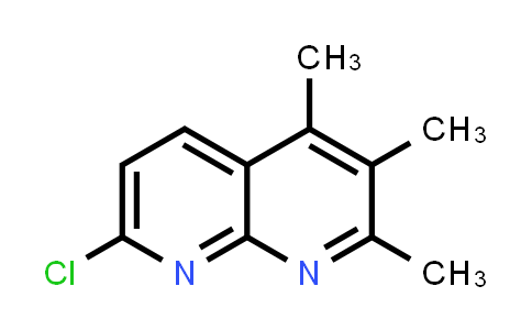 CAS No. 1134925-06-6, 7-Chloro-2,3,4-trimethyl-1,8-naphthyridine
