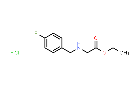 CAS No. 1135028-80-6, Ethyl (4-fluorobenzyl)glycinate hydrochloride